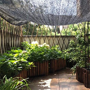 HENGMEI 1.2x50m Malla de sombreo Pantalla de Privacidad Pantalla de la Valla Sol protección Visión Plástico HDPE para jardín Balcón Verde 